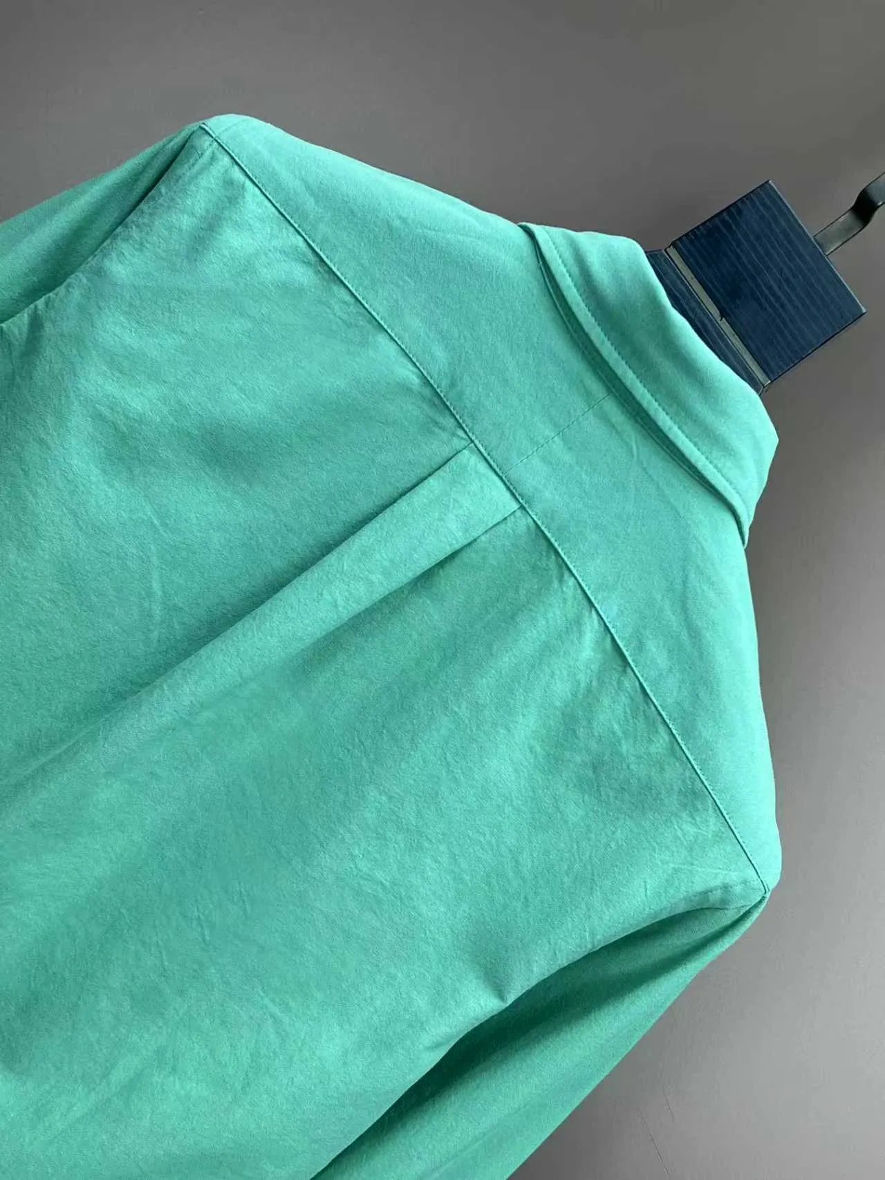 P360 Polo 25ss new solid color logo embroidered buttoned long-sleeved shirt men's high version code number: XS.S.M.L.XL.